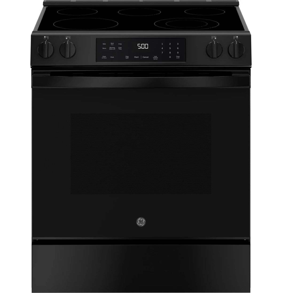 GE GRS500PVBB ENERGY STAR® 30" Slide-In Electric Range with Crisp Mode