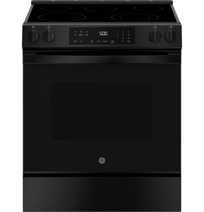 GE GRS500PVBB ENERGY STAR® 30" Slide-In Electric Range with Crisp Mode