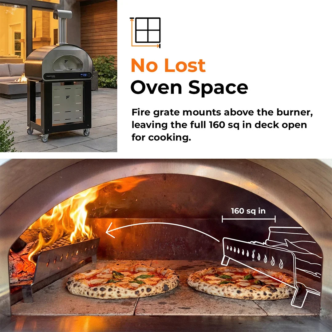 Fontana Forni Volta 70 Outdoor Smart Oven – Black