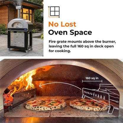 Fontana Forni Volta 90 Outdoor Smart Oven – Black