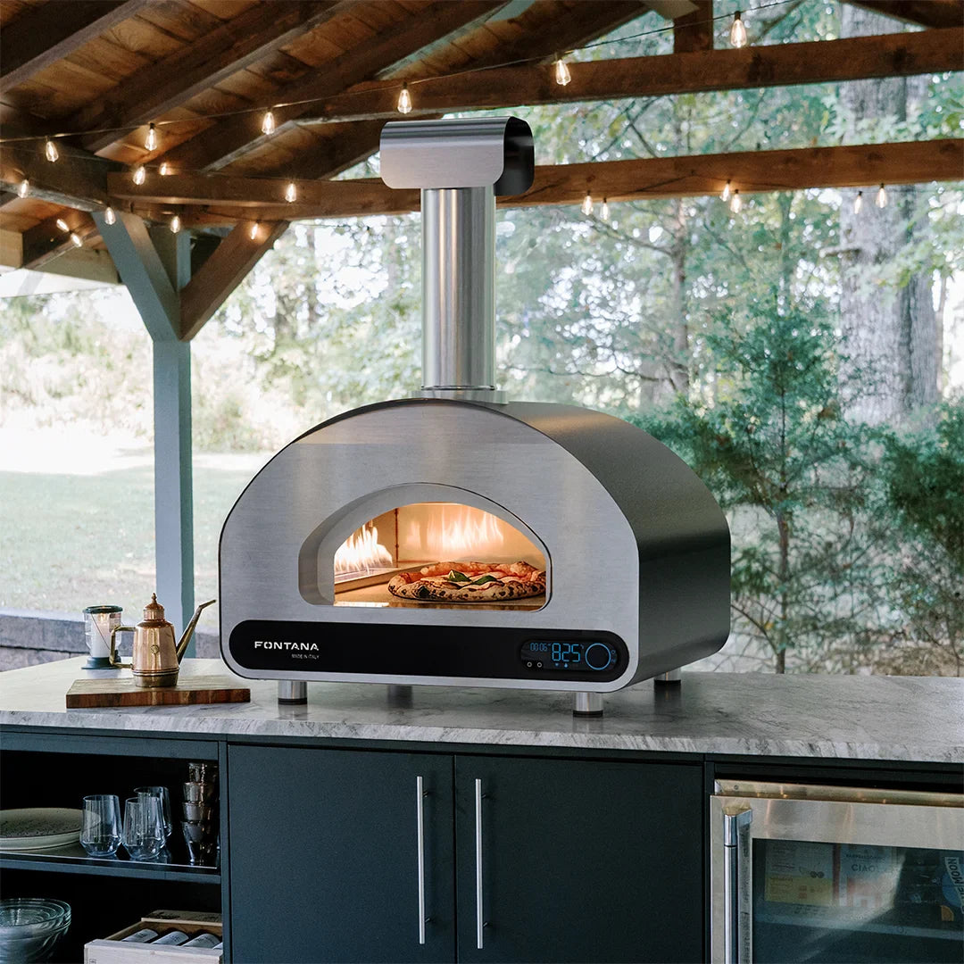 Fontana Forni Volta 90 Outdoor Smart Oven – Black