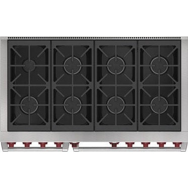 Wolf 48" Dual Fuel Range - 8 Burners DF48850/BK/P