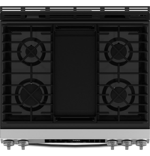 GE GGS500PVSS 30″ Slide-In Gas Range