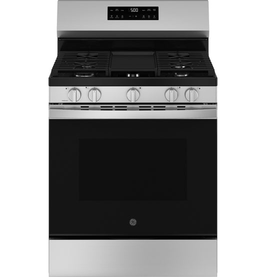 GE GGF500PVSS 30" Free-Standing Gas Range – Stainless Steel