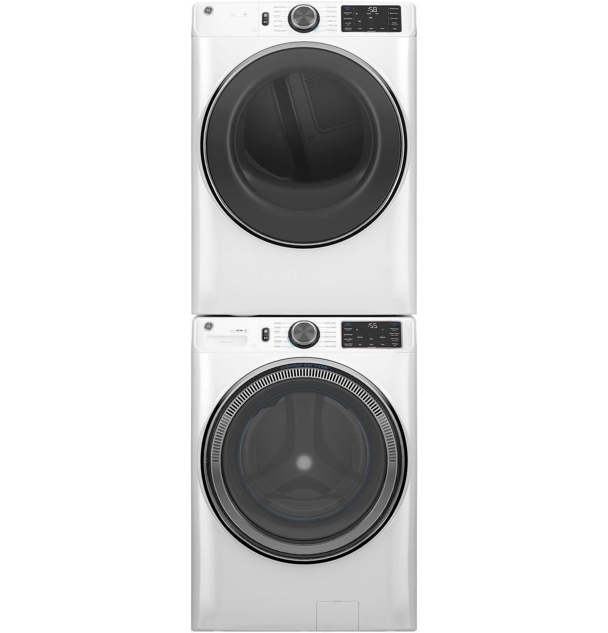 GE GFW655SSVWW 5.0 cu. ft. Front Load Washer with UltraFresh Vent